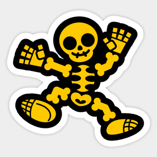 Skeleton Jig - Yellow Edition Sticker